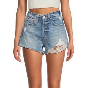 EB Denim Perfect Jean Shorts in Arlie Blue Size 31